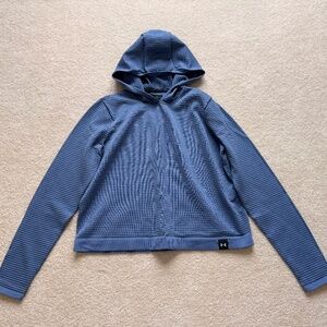 Under Armor Intelliknit Cropped Hoodie